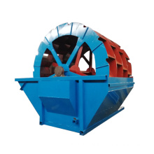 Large cleaning capacity water wheel bucket sand washer